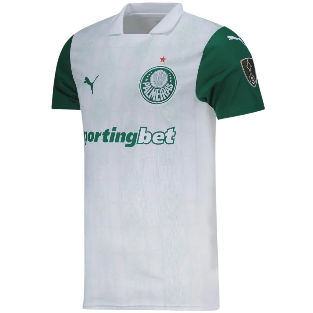 Camisa Masculina Palmeiras Puma II 2025/26 com Patch Libertadores