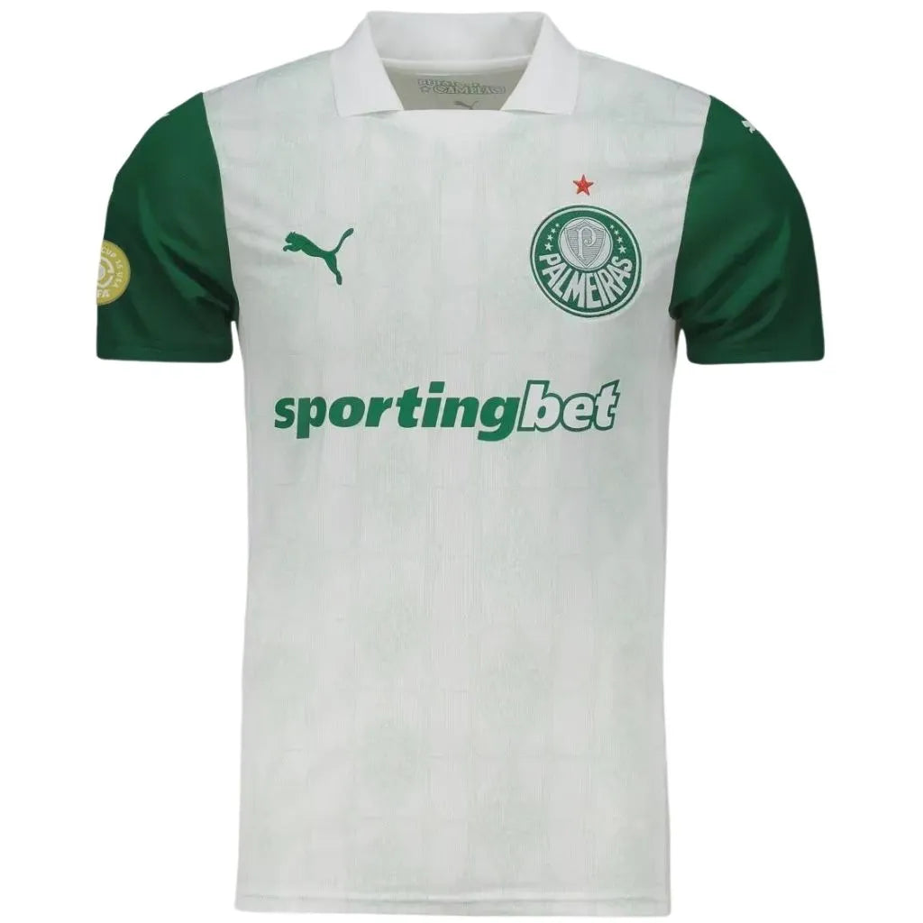 Camisa Masculina Palmeiras Puma II 2025/26 com Patch Mundial