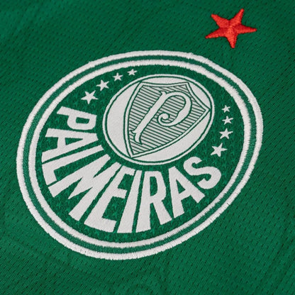 Camisa Masculina Palmeiras Puma I 2025/26 com Patch Libertadores