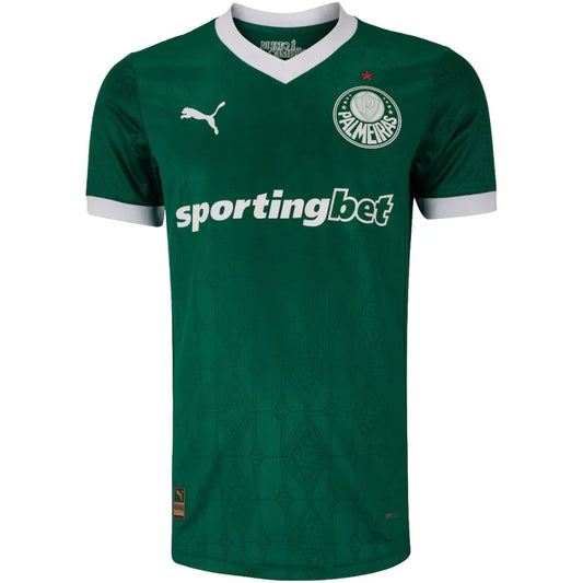 Camisa Masculina Palmeiras Puma I 2025/26 Authentic