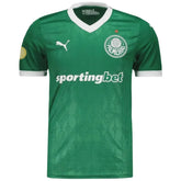 Camisa Masculina Palmeiras Puma I 2025/26 com Patch Mundial