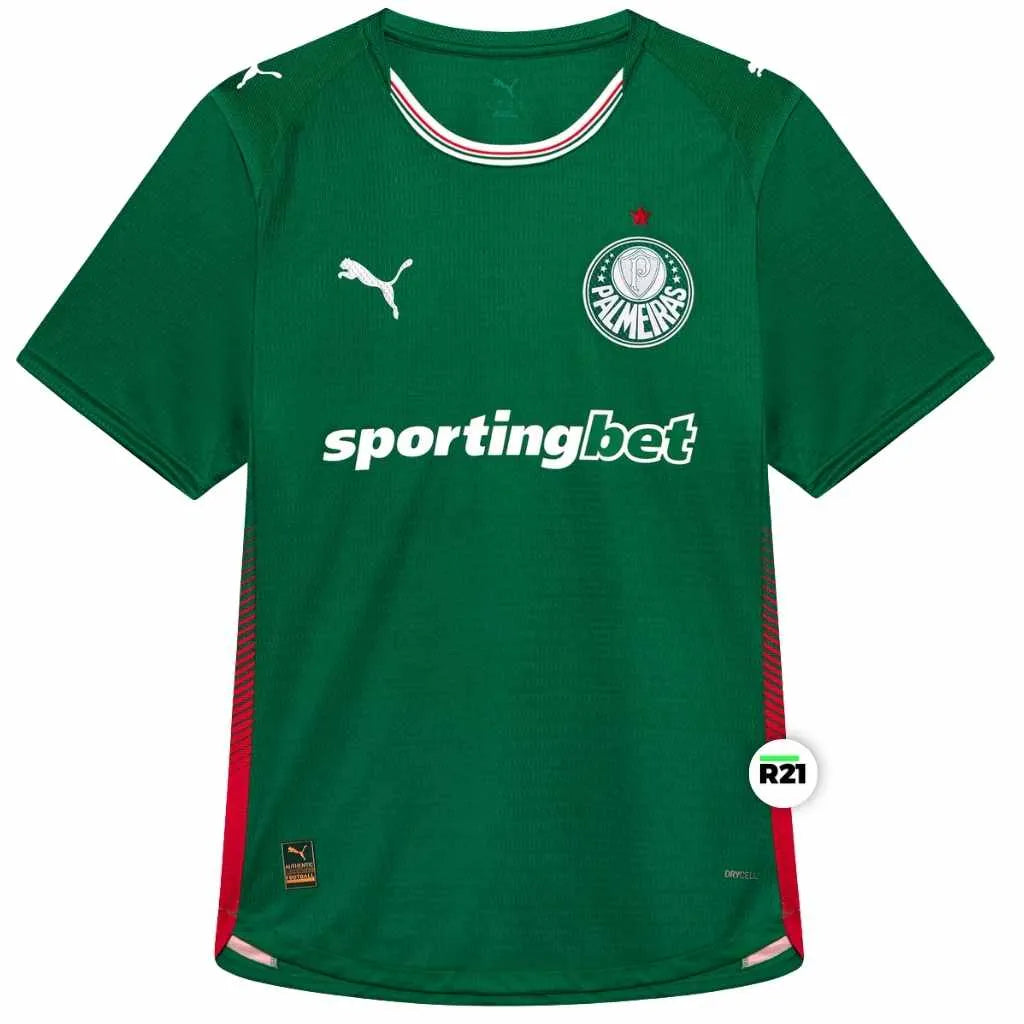 LANÇAMENTO Camisa Masculina Palmeiras I 2026/27 Authentic