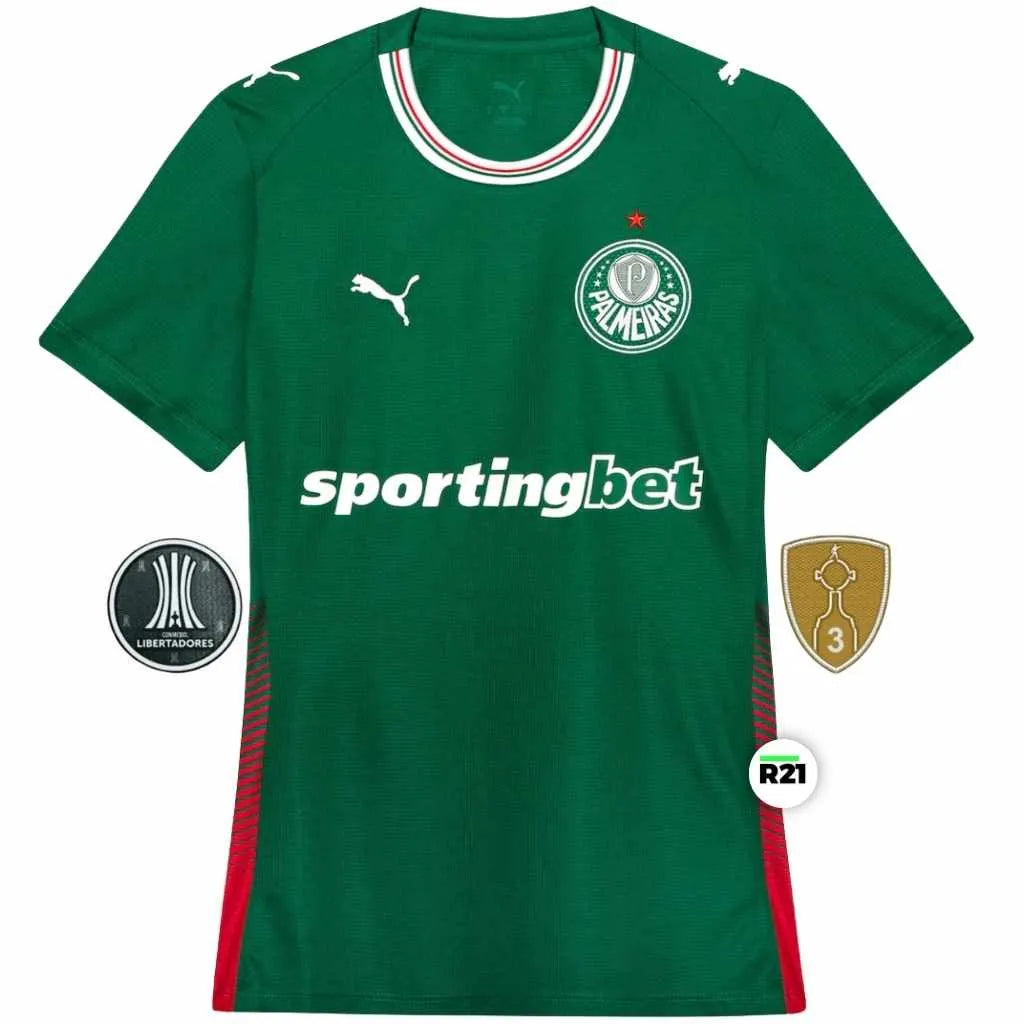 LANÇAMENTO Camisa Feminina Palmeiras Puma I 2026/27