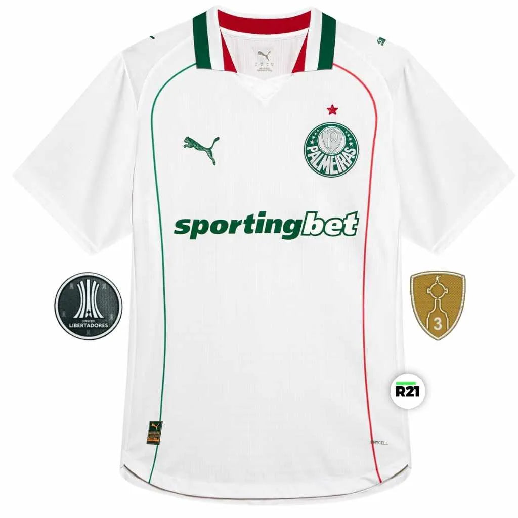 Camisa Masculina Palmeiras II 2026/27 Authentic