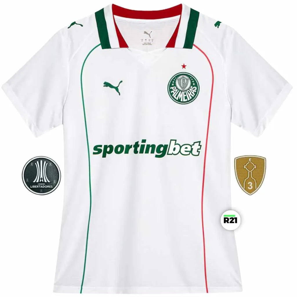 LANÇAMENTO Camisa Feminina Palmeiras Puma II 2026/27