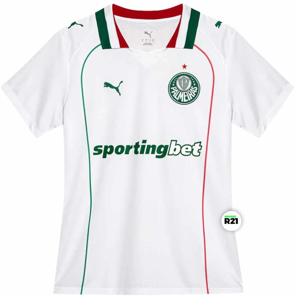 LANÇAMENTO Camisa Feminina Palmeiras Puma II 2026/27