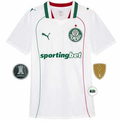Camisa Masculina Palmeiras Away 26 com Patch da Libertadores