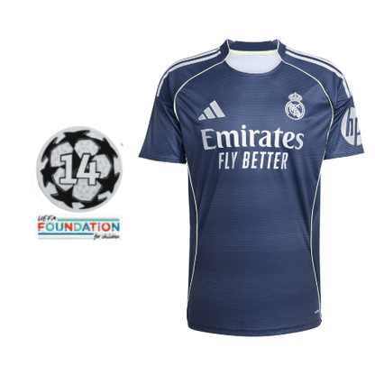 Camisa Masculina Real Madrid II 2025/26 Authentic