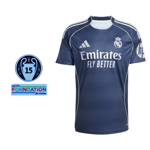 Camisa Masculina Real Madrid II 2025/26 Authentic