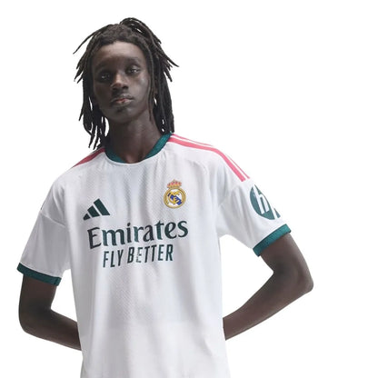 Camisa Masculina Real Madrid Home 2026/27 Authentic Adidas frente destaque