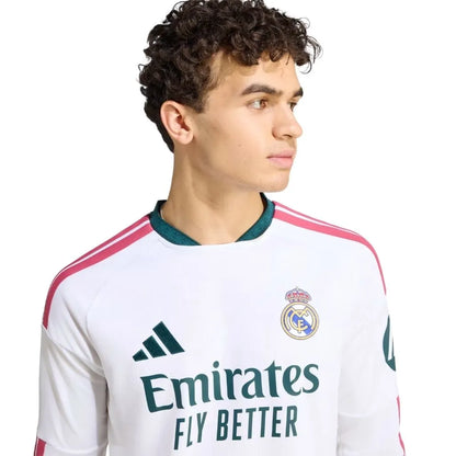 Camisa Real Madrid Home 2026/27 Manga Longa