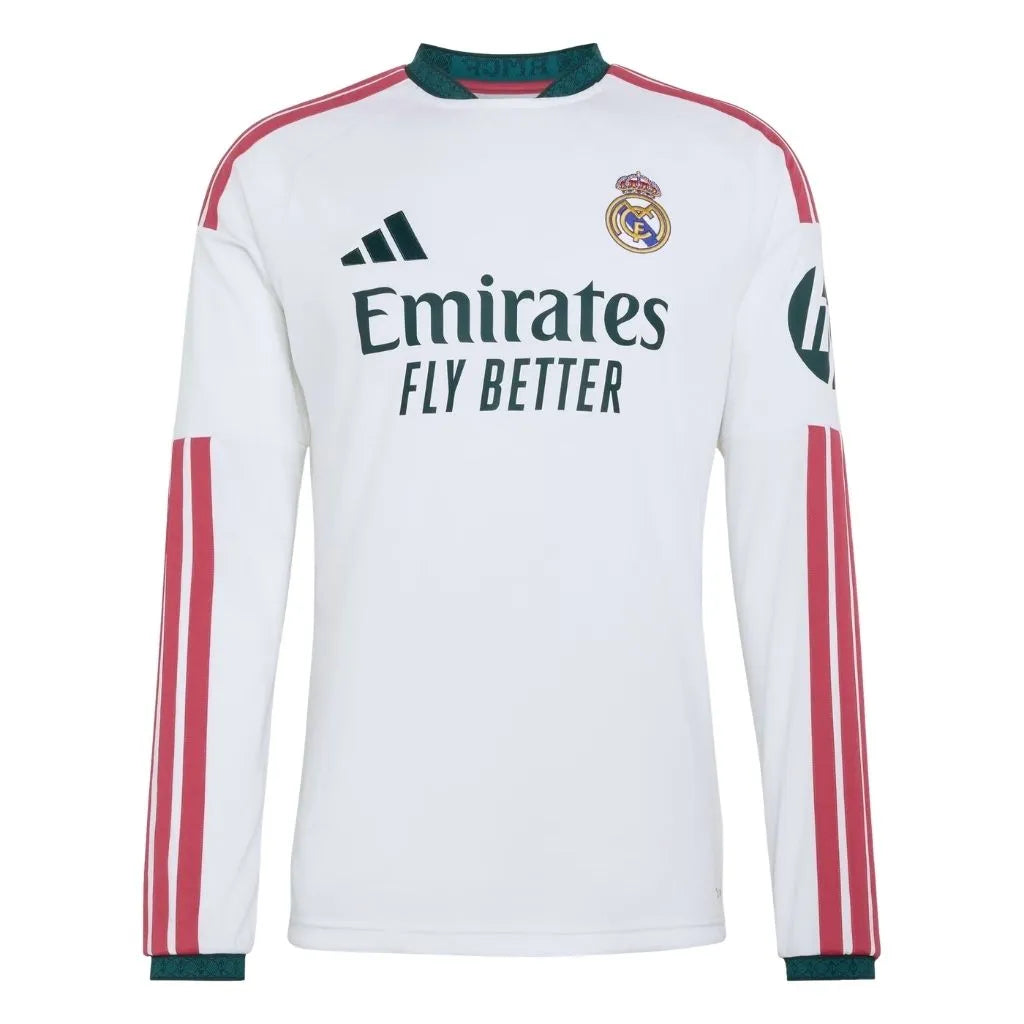 Camisa Real Madrid Home 2026/27 Manga Longa