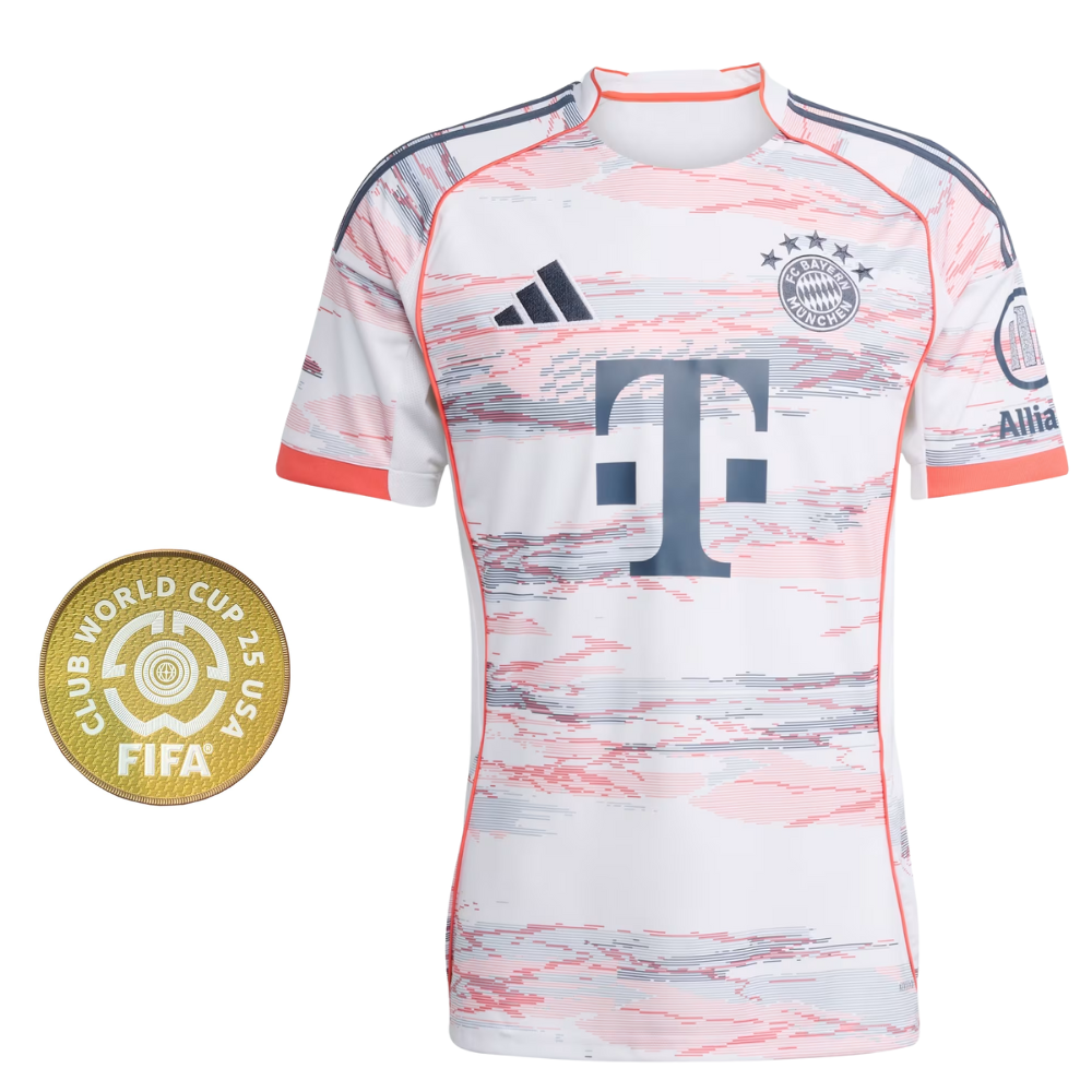 Camisa II Bayern de Munique 2025/26 Torcedor Masculina