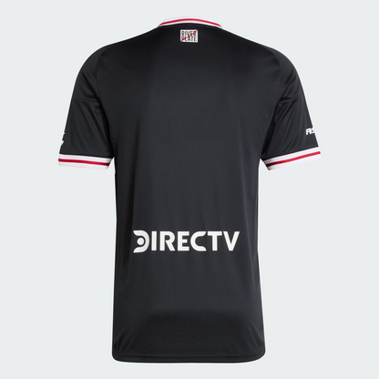 CAMISA RIVER PLATE RESERVA II 2025/26 PRETA TORCEDOR
