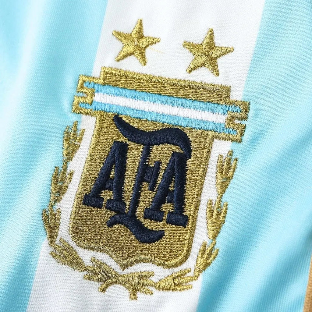 Camisa Retrô Argentina Home 2006 Manga Longa