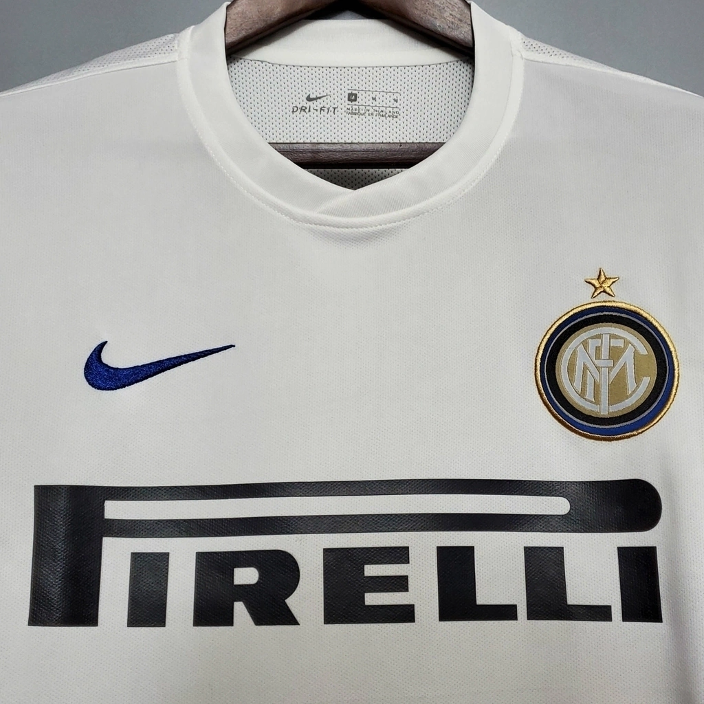 Camisa Retrô Inter de Milão 2010/11 Reserva branca