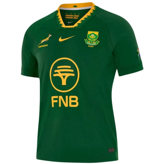 Camisa Masculina África do Sul I 25 Rugby