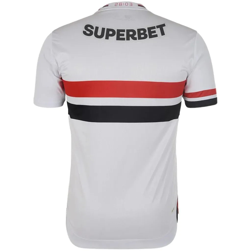 Camisa Masculina São Paulo I 2025/26 Authentic