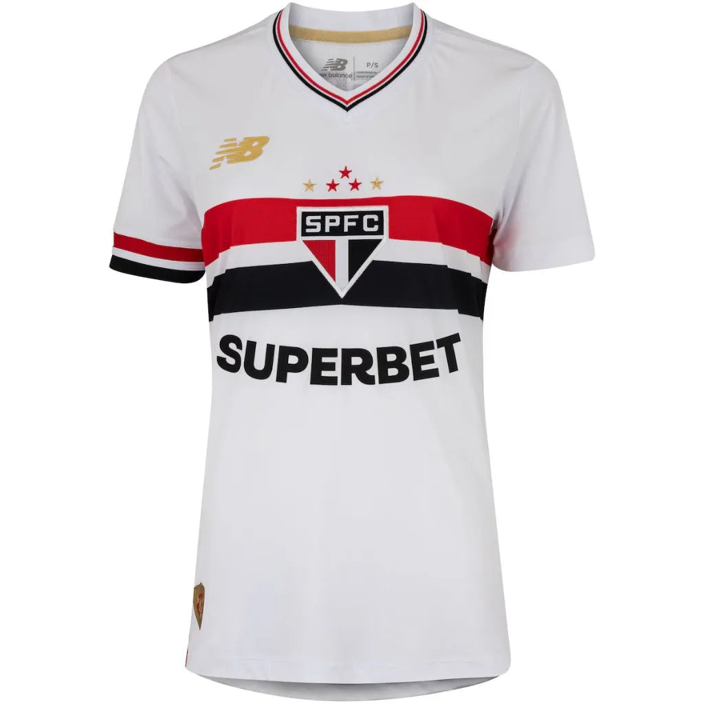 Camisa Feminina São Paulo I 2025/26