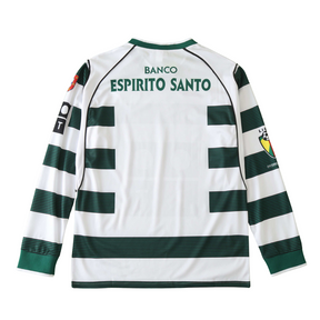 Camisa Retrô Sporting CP Home 2001/03 Manga Longa