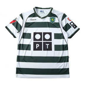 Camisa Retrô Sporting CP Home 2001/03