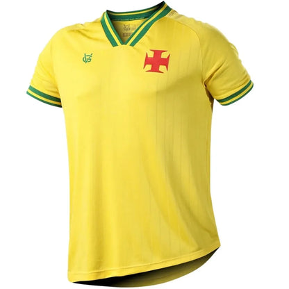 Camisa Masculina Vasco Brasil Amarela