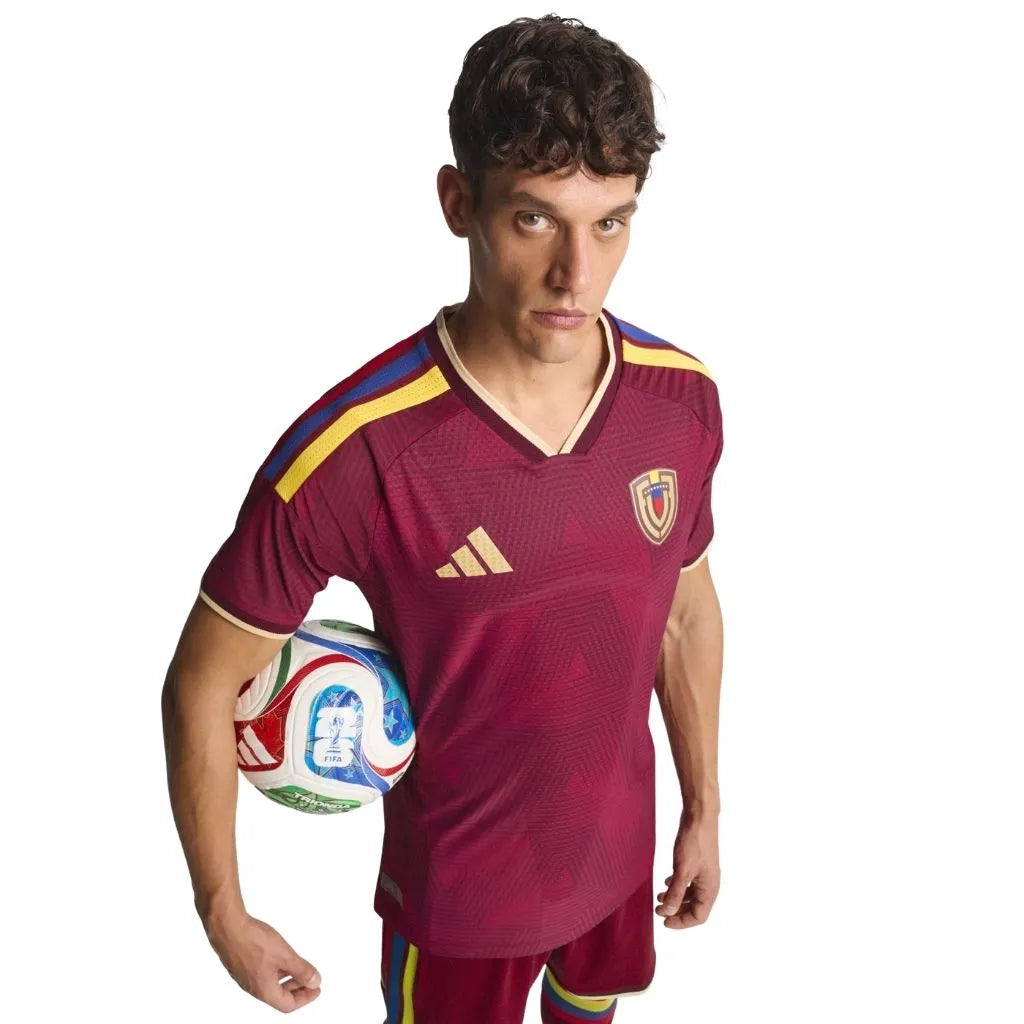 Camisa Masculina Venezuela I 26 Authentic
