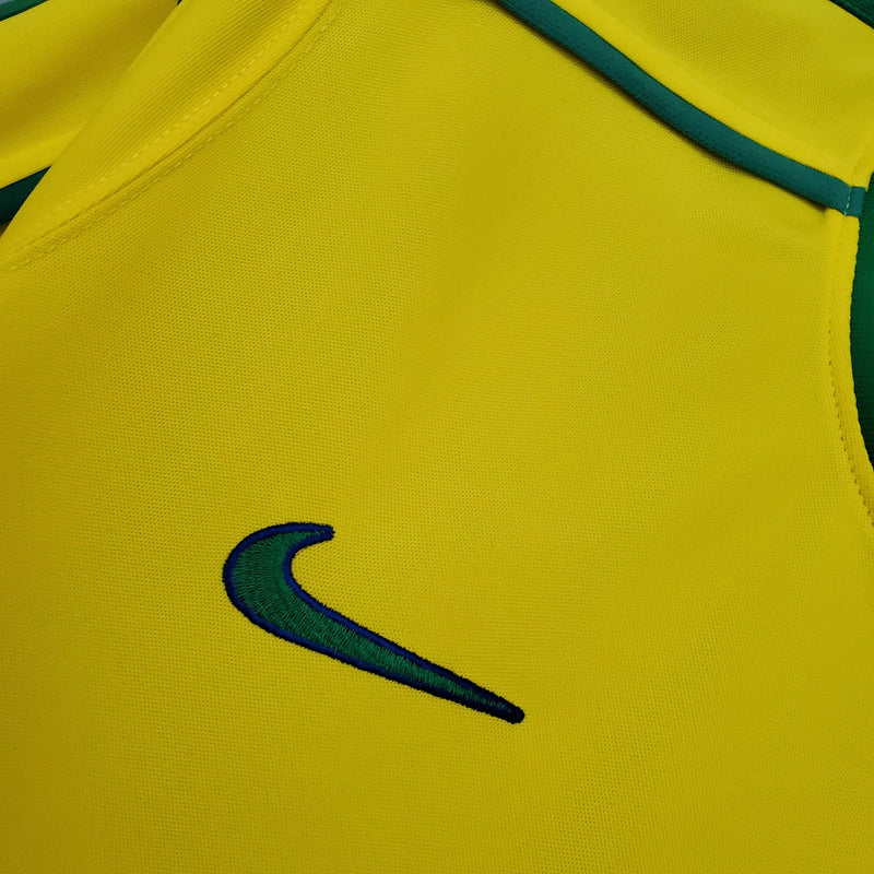 Camisa Retrô Brasil Home 1998