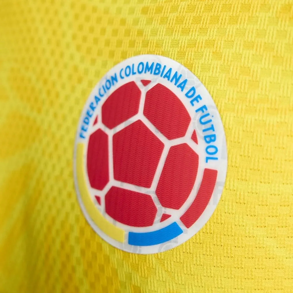 Camisa Masculina Colômbia I 2026/27 Manga Longa Authentic