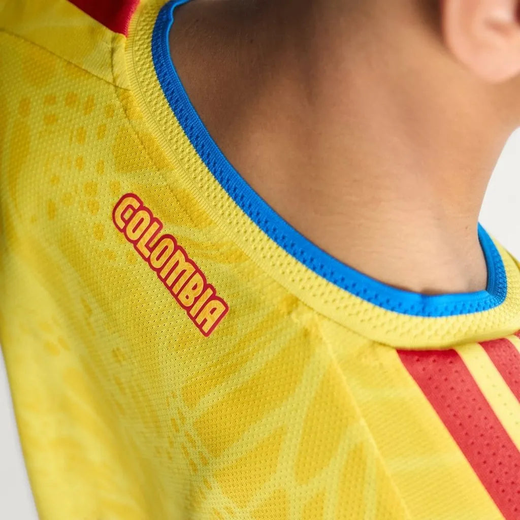 Camisa Masculina Colômbia I 2026/27 Manga Longa Authentic