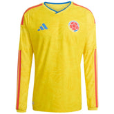 Camisa Masculina Colômbia I 2026/27 Manga Longa Authentic