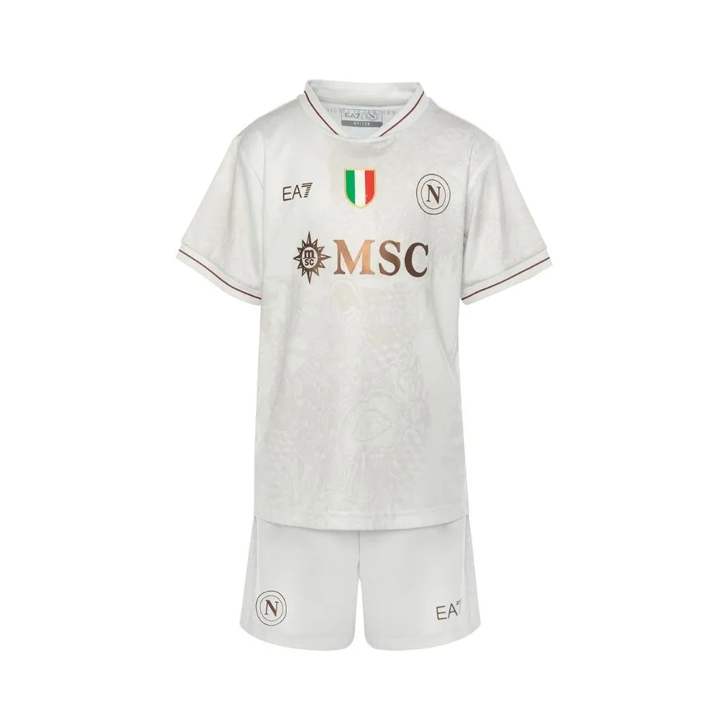 Conjunto Infantil Napoli Away 2025/26