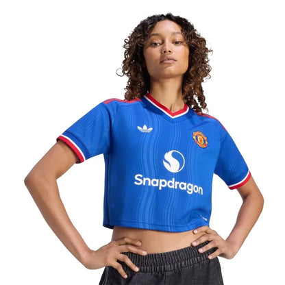 Cropped Feminina Manchester United Away 2026/27
