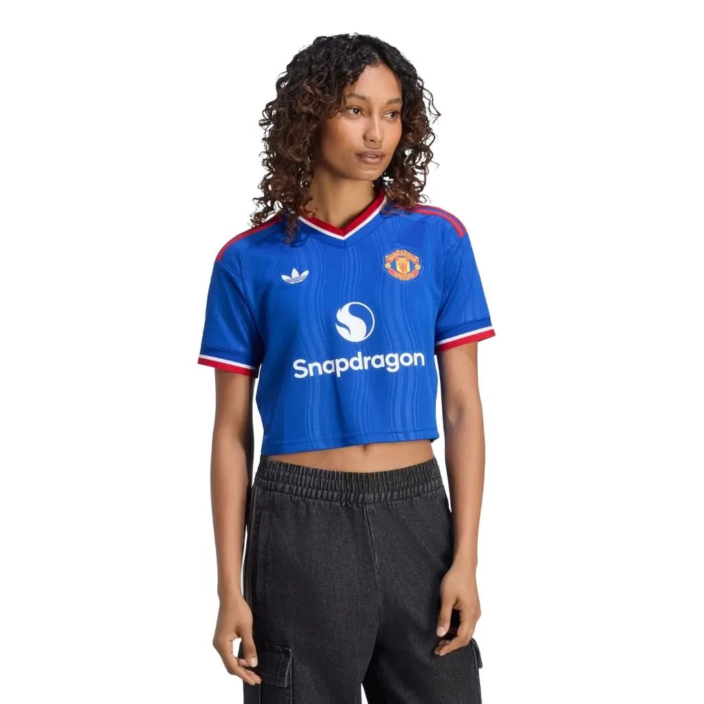 Cropped Feminina Manchester United Away 2026/27