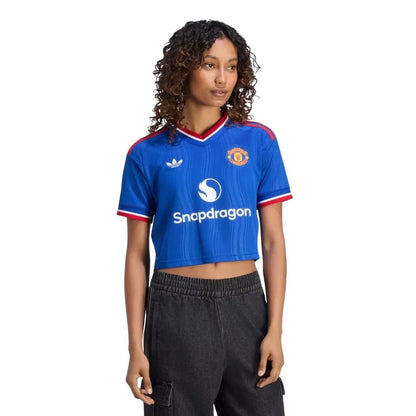 Cropped Feminina Manchester United Away 2026/27