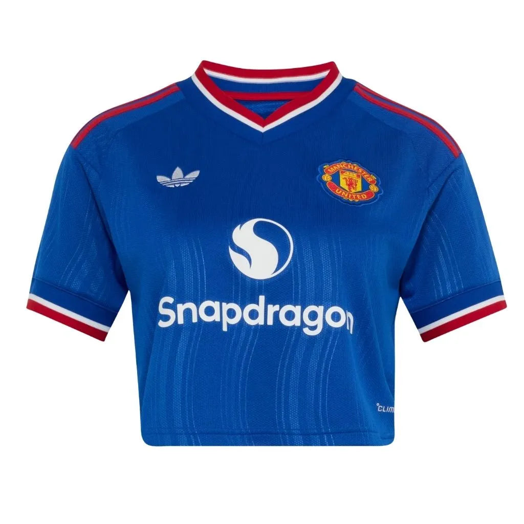 Cropped Feminina Manchester United Away 2026/27