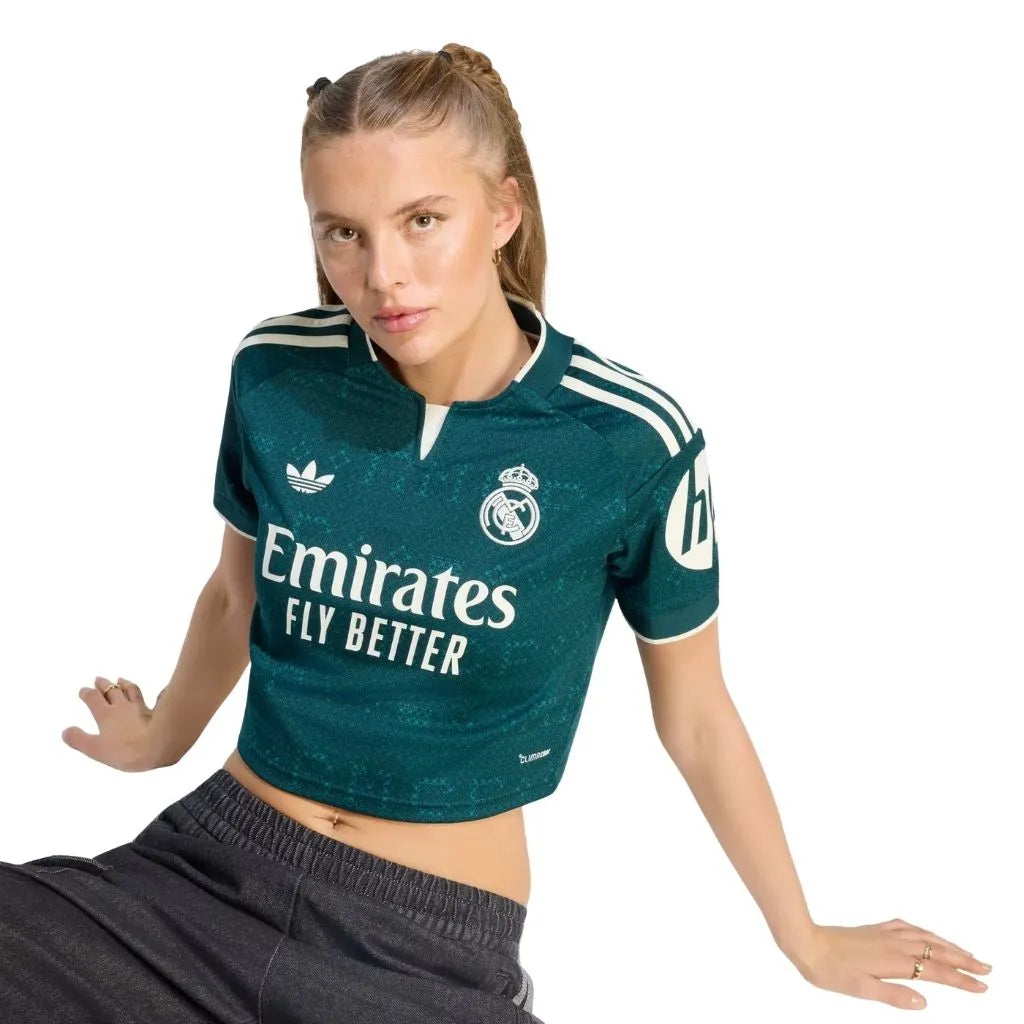 Cropped Feminina Real Madrid Away 2026/27