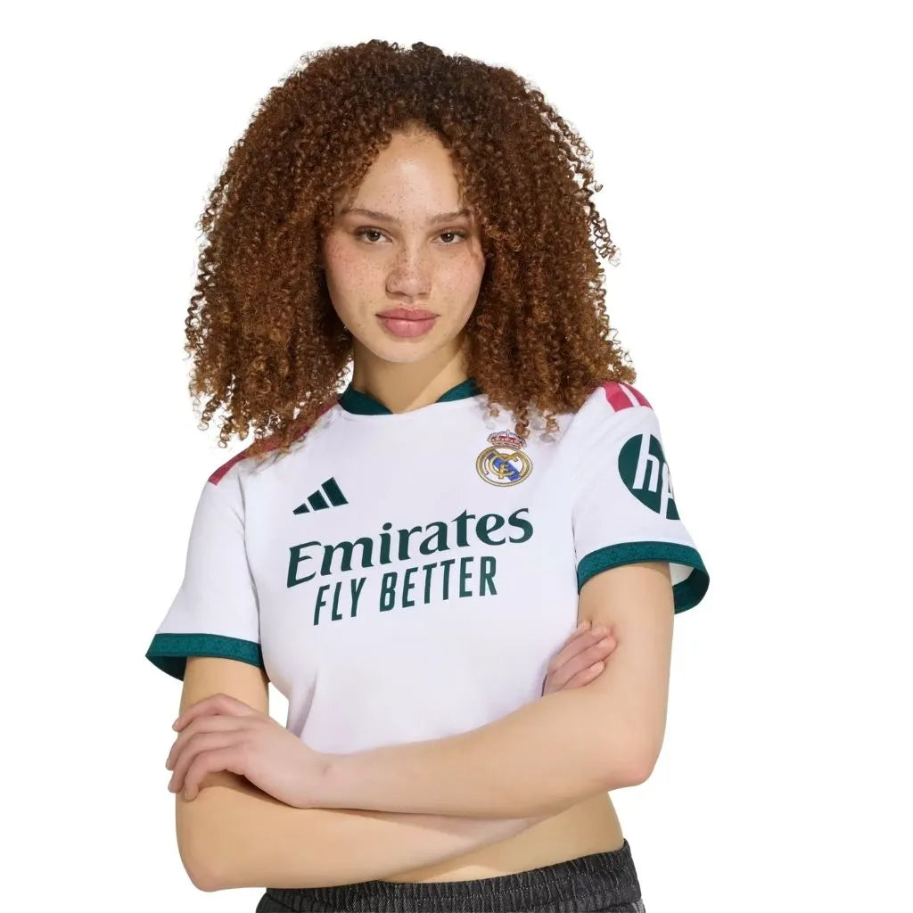 Cropped Real Madrid Home 2026/27 Adidas vista frontal.