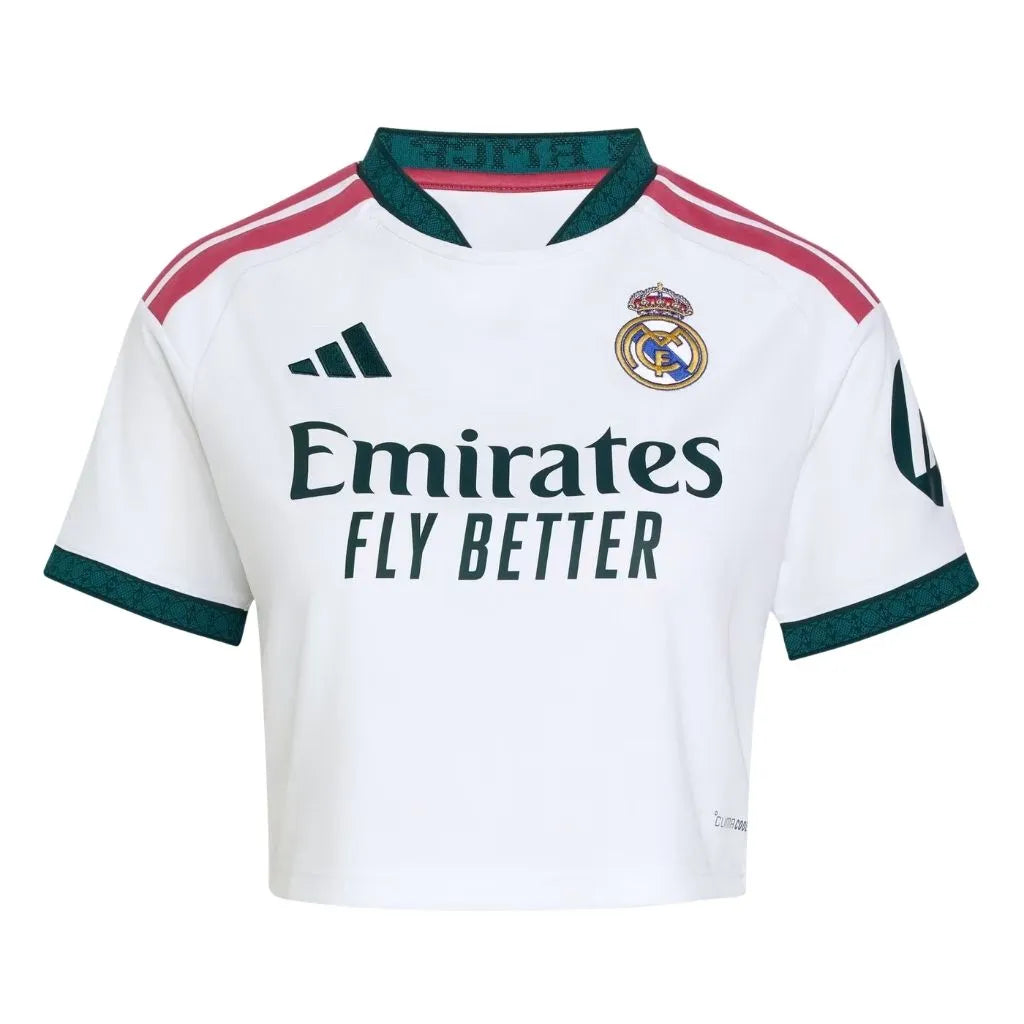 Cropped Real Madrid Home 2026/27 Adidas vista da frente