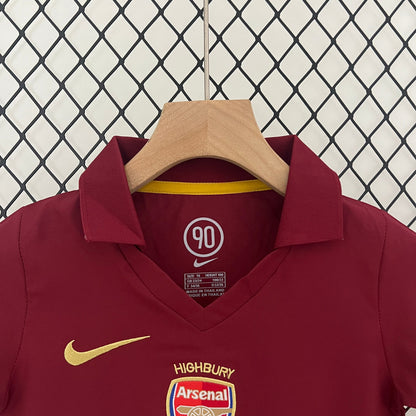 Kit Infantil Retrô Arsenal Home 05/06