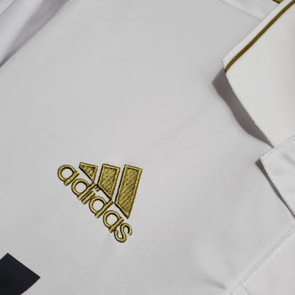CAMISA REAL MADRID MANGA LONGA RETRÔ HOME 11/12