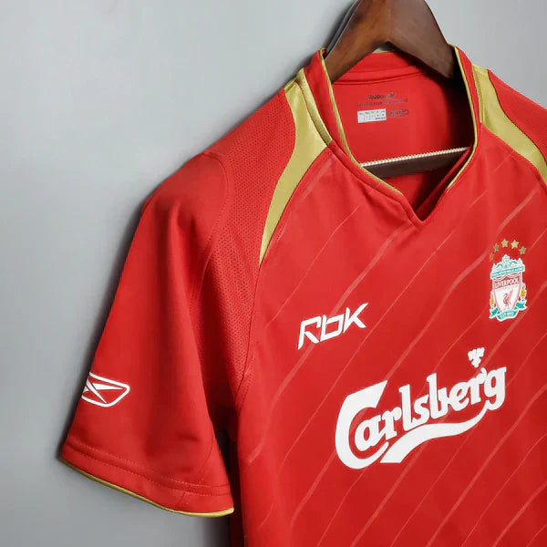 Camisa Retrô Liverpool Home 05/06