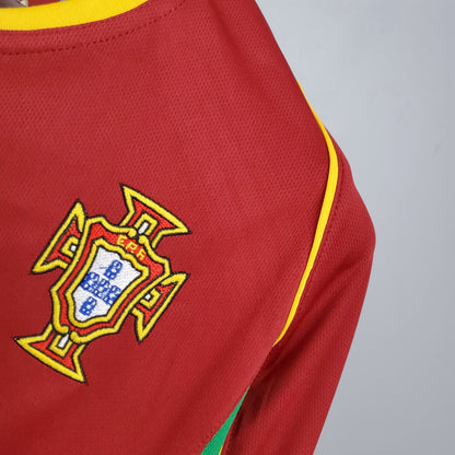 CAMISA RETRÔ PORTUGAL HOME 2002