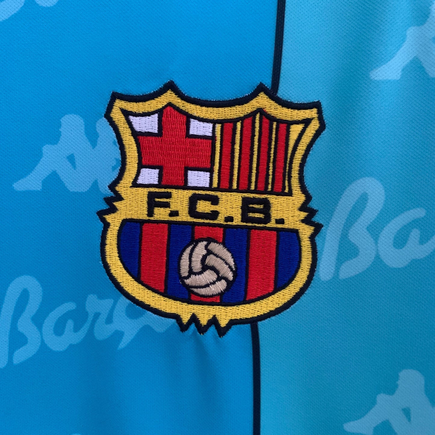 CAMISA RETRÔ BARCELONA AWAY MANGA LONGA 96/97
