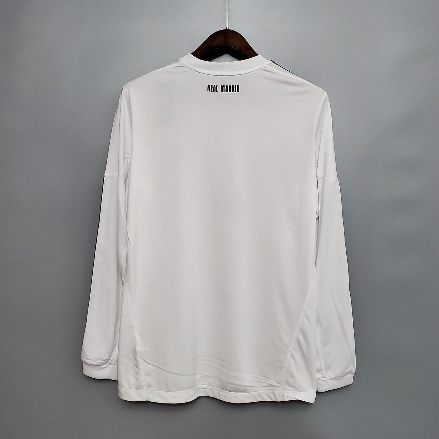 CAMISA REAL MADRID MANGA LONGA RETRÔ HOME 10/11