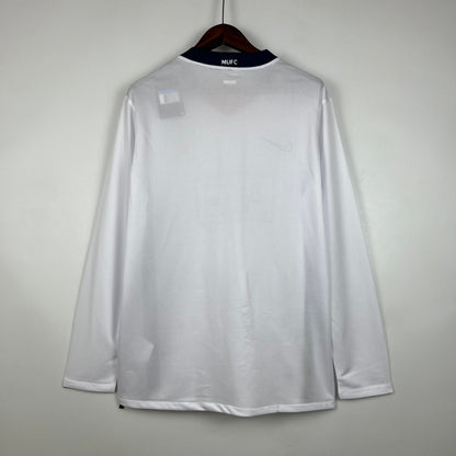 CAMISA RETRÔ MANCHESTER UNITED AWAY MANGA LONGA 07/08