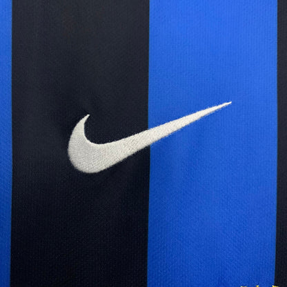 CAMISA RETRÔ MANGA LONGA INTER DE MILÃO HOME 09/10