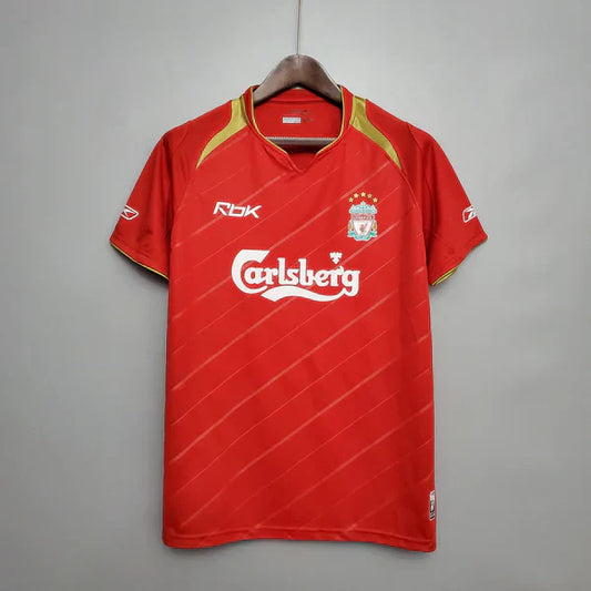 Camisa Retrô Liverpool Home 05/06