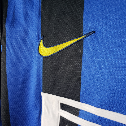 CAMISA RETRÔ INTER DE MILÃO HOME MANGA LONGA 1998