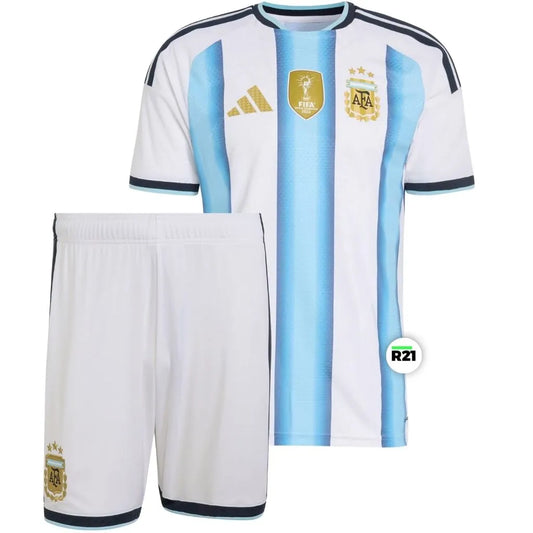 Kit Masculino Argentina I 26 Authentic Branco